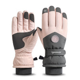 MARKERWAY Waterproof Thermal Gloves Warm Snow Gloves for Men and Women